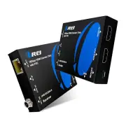 4K HDMI Extender Over CAT6 Audio Extractor Optical IR Upto 230 Ft (UHD-EX230A-K)