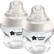 Closer to Nature Newborn Baby Bottles, Slow Flow Breast-Like Teat with Anti-Coli