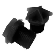 Crazy Skates STAR JAM PLUGS | Toe Stop Plug for Roller Skates | Pair | Black