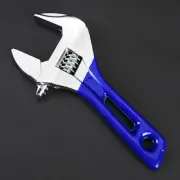 Wide Opening Stubby Adjustable Wrench Short Handle Spanner for Plumbing Car
