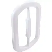 Faceplate, BWG/HAI Vertassage, 7-1/8"fd, White