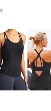 Athleta Women's Full Force Tank Top Built-In Sports Bra Size XL New, Brand New!!