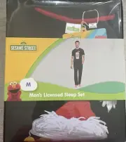 Men’s Sesame Street Sleep Lounge Pajama Set. Elmo.Medium