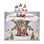 2024 Christmas Gnome Advent Calendar with 24pcs Plush Gnomes, 2024 Christmas Gift for Kids and Adults