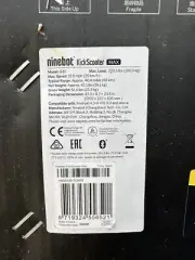 Segway Ninebot Max G30 350W 36V Electric Scooter - Black