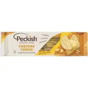 Peckish Flavoured Rice Crackers Cheddar Cheese 90g