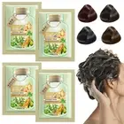 Hair Dye Cream Plant-based Hair Dye Cream Hair Color Shampoo 30ml