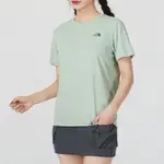 THE NORTH FACE 北臉 上衣 女款 短袖上衣 運動 W SUN CHASE TRAILRUN SS TEE 綠 NF0A88H0I0G