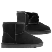 Waratah UGG Unisex Water Resistant Mini Zip Boot - Black