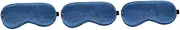 Healeved 3pcs Eye Patch Silk Eye Mask Sleep Eye Mask Mask Sleep Blindfold Blue