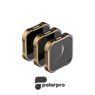 【polarpro】GoPro Hero9 ND8/ND16/ND32 減光鏡套組_原廠公司貨(GoPro濾鏡 Hero9減光鏡 GoPro減光鏡)