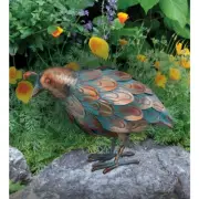 3D Patina "Quail" Statue