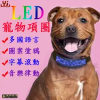 在飛比找蝦皮購物優惠-現貨 LED寵物發光項圈 貓狗項圈 防走丟 夜光項圈 LED