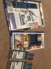 Staedtler Mars Lumograph Sketching Essentials 8pc Set + Extra Lumograph Markers