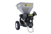 Ducar 7HP Wood Chipper Shredder Mulcher Petrol Silver Black