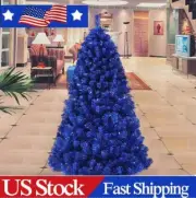 fast 5 6 7 8 FT Blue Christmas Xmas Tree Undecorated Festival Holiday Winter