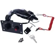 37100-96J24 For Suzuki Marine Outboard Single Ignition Key Switch Panel New
