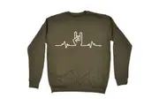 Rock Pulse - Funny Novelty Sweatshirt