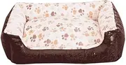 Dog Bed, Super Soft Pet Sofa Cats Bed, Pet Lounger, Self Warming and Breathable Pet Bed Premium Bedding/Brown