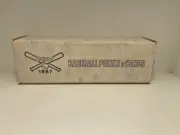 1987 Donruss Baseball Puzzle and Cards in Factory Box w/12 Sealed Bricks+Puzzle