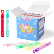 36 Pcs Bubbles Party Favors for Kids Mini Bubble Wands Bubble Party Favors As...