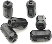 10x 5mm Clip-on Ferrite Ring Core Ferrite Bead Choke EMI Filter Cable Clip Tools