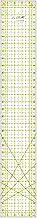 La Canilla ® - Patchwork Ruler, 30 x 5 cm, Sewing Ruler, Universal Ruler for Sewing and Crafts with Exact Dimensions CM, MM and Angle Dimensions, Acrylic Transparent