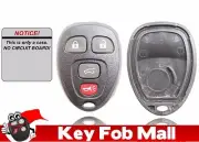 NEW Keyless Entry Key Fob Remote CASE ONLY REPAIR KIT For 2010 Cadillac Escalade