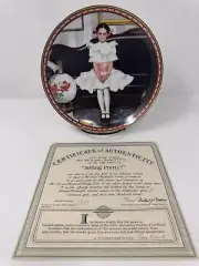 1986 Knowles Norman Rockwell "Sitting Pretty?” Collector Plate NIB