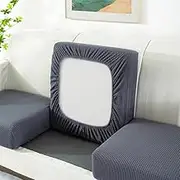 Couch Cushion Cover Replacement for Chaise Large Sofa Cushion Cover Protector Stretch 4 3 2 1 Seater Spandex Fabric Dustproof Slipcover Machine Washable (Color : G, Size : 50-65cm(20-26in))