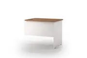 GP Office Open Desk Return - Virginia Walnut