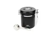 Coffee Culture Medium Coffee Canister Storage Container 13x15cm Matte Black