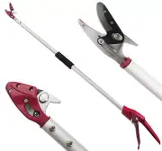 Mesoga 4 Feet Cut and Hold Tree Pruner Rotation Pole Tree Trimming Long Reach...