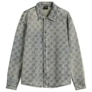 Daily Paper Shield Laser Denim Shirt
