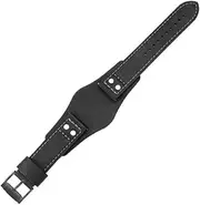 [KTGTCMPBMK] Leather Watchbands Fit For Fossil Ch2564 Ch2565 Ch2891 FS4812 FS5068 Strap 22mm