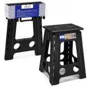 Folding Step Stool Foldable Stools for Adults and 17.5 Inch Dot Black