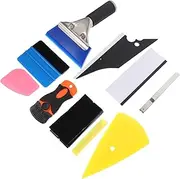 Garneck 10 Pcs Car Vinyl Wrap Tools Kit Professional Window Tint Application for Efficient Installation of Vinyl Film Decals and Stickers Vehicles