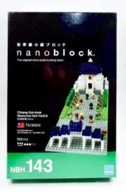 Nanoblock NBH 143 TAIWAN Chiang Kai Shek Memorial Hall Taipei 101 (Ver 2) KAWADA