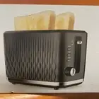 2 Slice Toaster, Black - Anko Bread Toast Breakfast Reheat 10/11/24