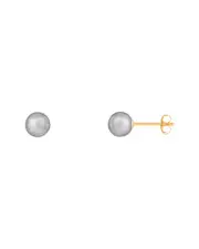 Splendid Pearls 14K 5-6mm Pearl Earrings
