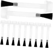Ipetboom Sturdy Nail Polish Bottle Brush Set 20pcs Replacement Brushes for White Nail Polish Applicator