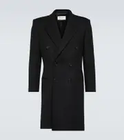[Saint Laurent] Saint Laurent Wool coat AU 90 black