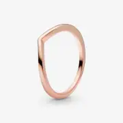 Authentic Pandora Rose Wishbone Ring size (48) 4.5
