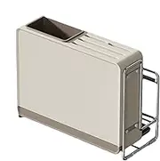 Kitchen Knife Holder, Space-Saving Block Holder, Space Saving Storage Stand for Worktop, Large Block Holder - Kitchen Organiser, Waterproof, Hollow Storage Rack for Cutting