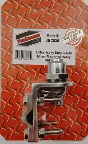 Procomm JBC935 CB Radio 3-Way Antenna Single Groove Mirror Mount w/Super HD Stud