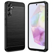 For Samsung Galaxy A55 5G Case, Rugged Shockproof Heavy Duty Snti Slip Protective Case Cover (Black)