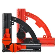 Woodworking 90° Corner Frame Clamp Adjustable Expandable Quick-Lock ABS Plastic Picture Framing Woodworking Tool for Pre