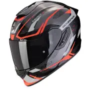 EXO-1400 Evo II Air Accord Grey Red Full Face Helmet