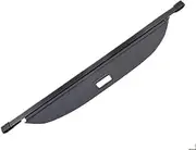Trunk Cargo Cover Compatible With Toyota bZ4X EA10 2022 2023 2024 Subaru Solterra Curtain Storage Partition Protective Auto Accessories(Leather)