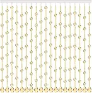 [OKUOKA] Curtains Bead Curtain Feng Shui Cut Off Crystal Bead Encryption Bedroom Living Room 3 Colors 20 Sizes Can Be Customized (Color : A, Size : 60x50cm-20 Roots)